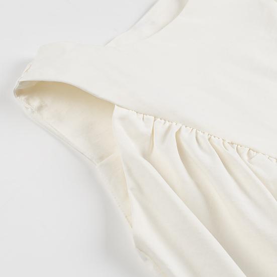 Women Vest Commuter Casual Style Shirt Tops Solid Color Loose Fit Round