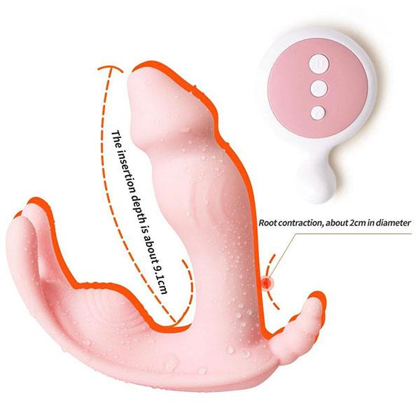 დისტანციური Dildo Vibrators შარვალი ქალებისთვის კლიტორის სტიმულატორი ქალი მასტურბატორი საშოს მასაჟი წყვილები ეროტიკული სათამაშო სექს-მანქანა