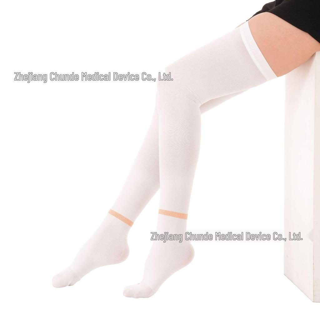 Knee-High Graduated Compression Socks for Post-Op & Anti-Embolism Support