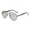 Fashion Photochromic Sunglasses Men Women Color Changing Polarized Sun Glasses Anti Glare Driving Eyeglasses UV400 Pilot Style