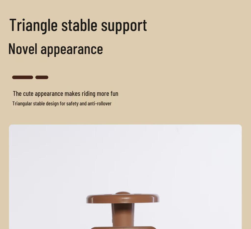 Retro Four-Wheeled Ride-On Twist Scooter for Kids