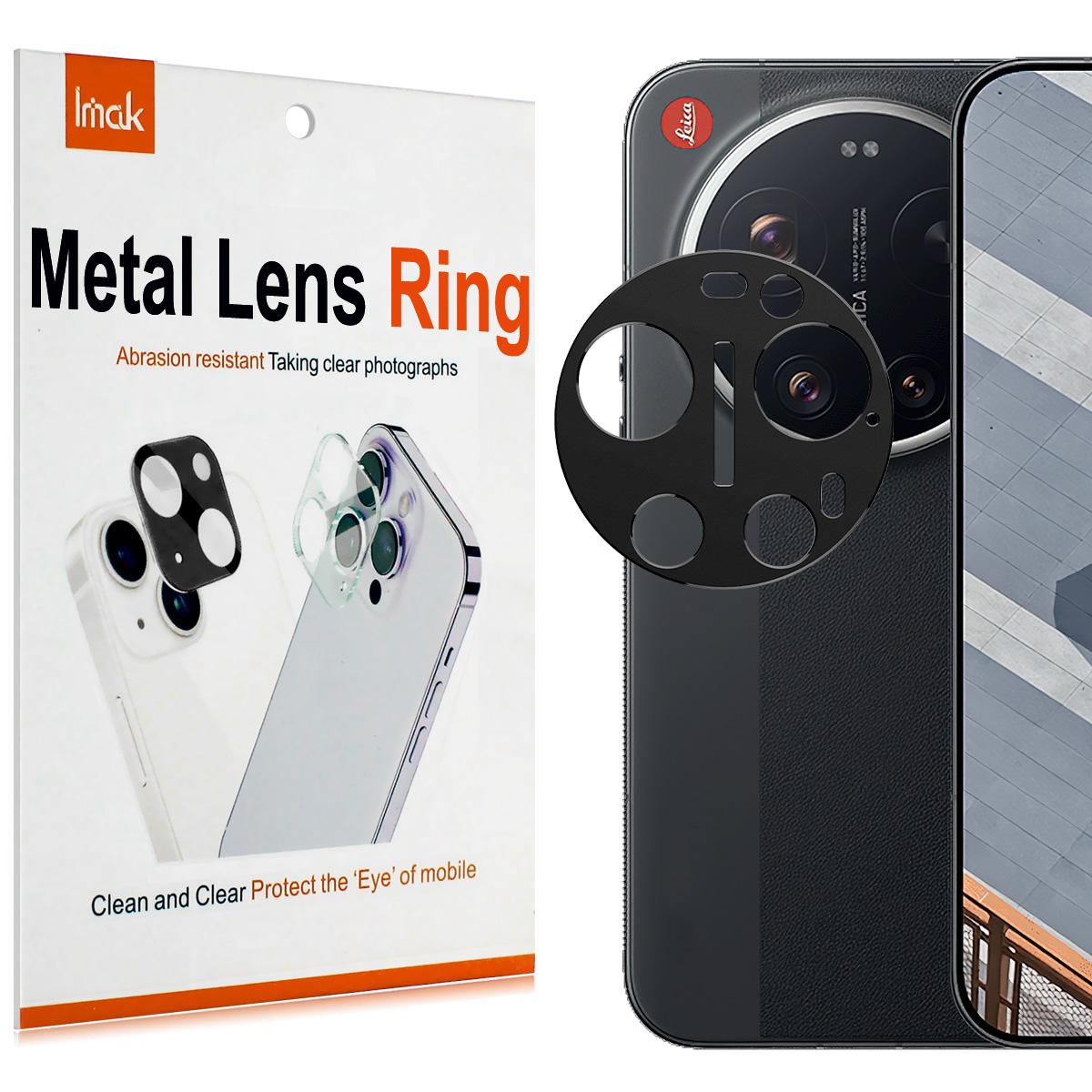 

For Xiaomi 17 Ultra 5G By Leica Glass Lens Film IMAK Camera Styling Premium Camera Protector Xiaomi 17 Ultra By Leica чорний