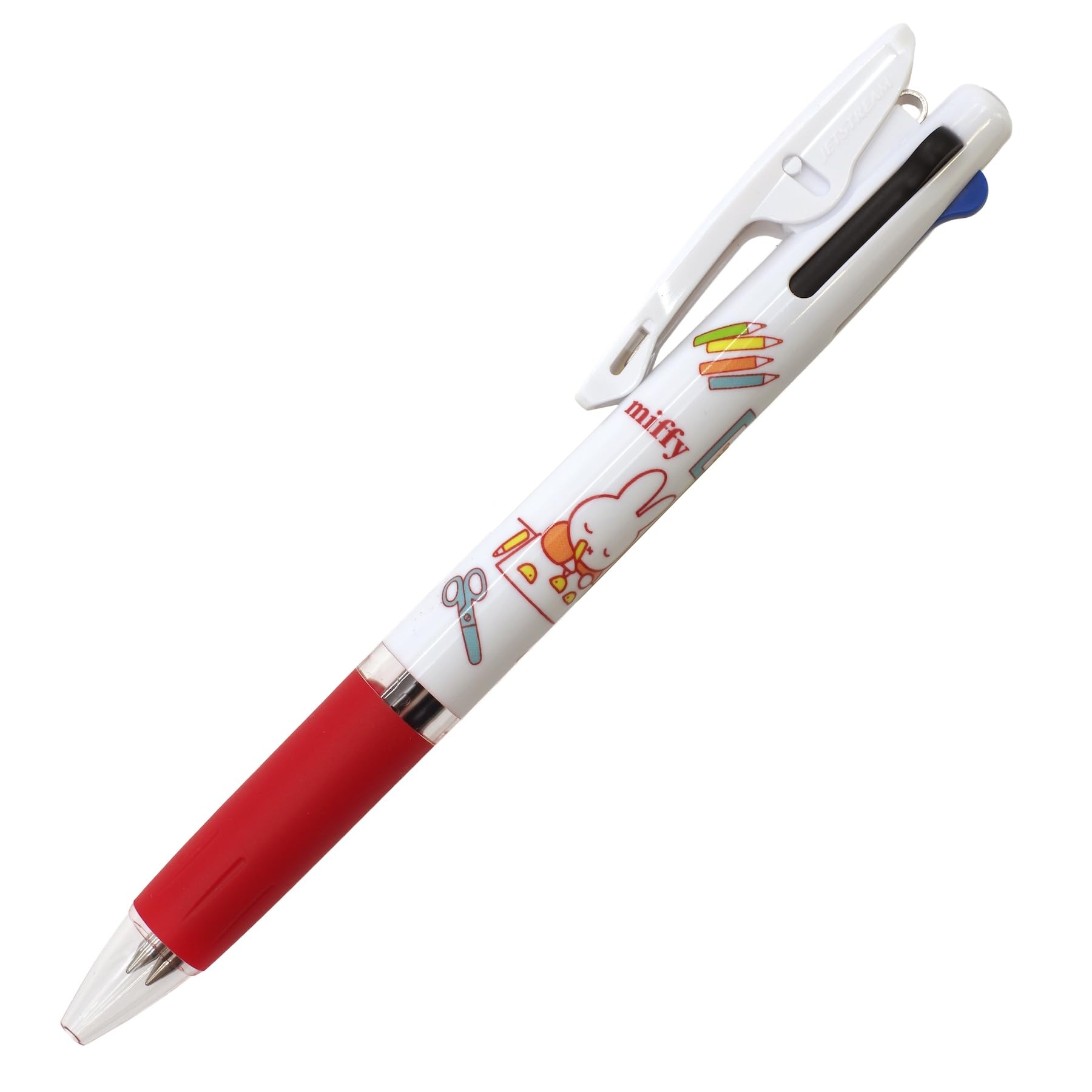 BSS Miffy Jetstream Ballpoint Jetstream EB433A 3-Color Pen, 0.5,