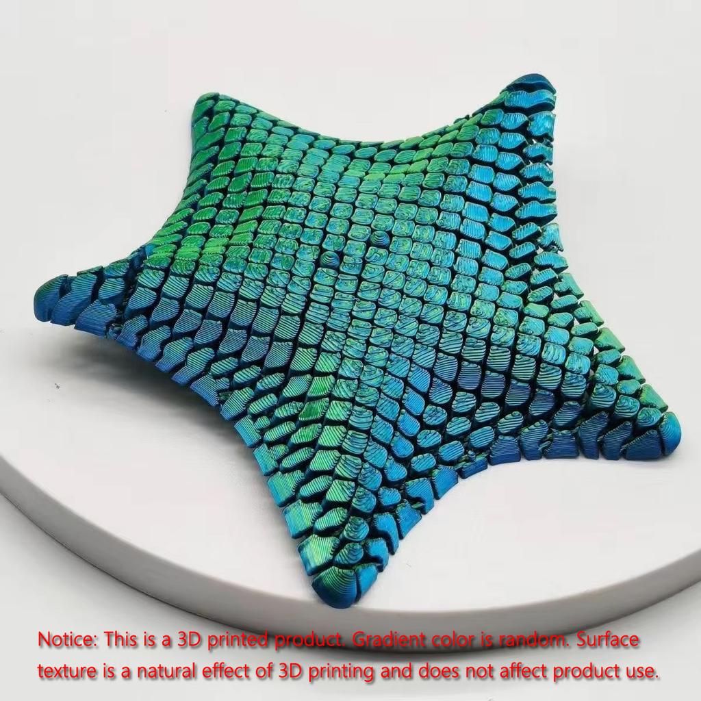 3D Printed Flexible Starfish Fidget Toy Articulated Texture Stress Relief Sensory Toy for Autism ADHD Kids Adults Party Favors