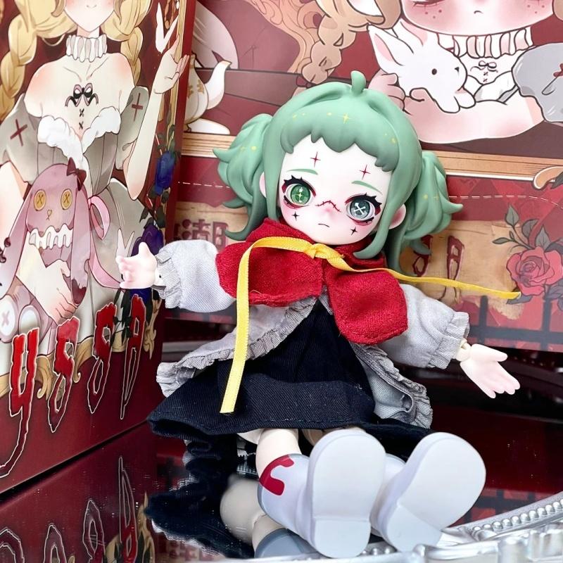 Nissa Bizarre Nightmare Bjd Series Blind Box Mystery Kawaii Trendy Articulated Action Anime Figures Toys Ornament Birthday Gifts