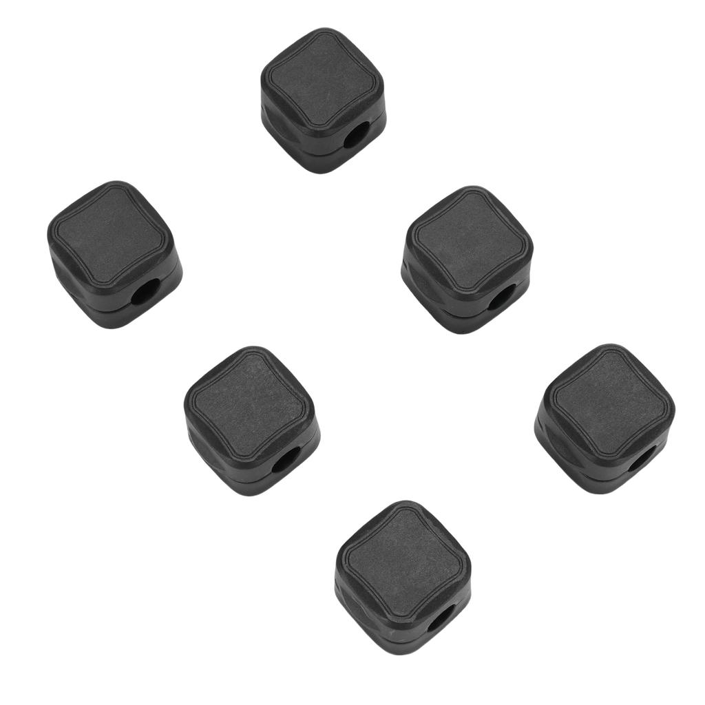 6pcs Magnetic Cable Clips Cord Holder Desk Cable Management Adhesive Wire Holder Keeper Organizer for Home Office Desk