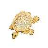 HX6F Portable Turtles Jewelry Storage Case With Locking Mechanism Metal Construction for Jewelry Protective Organization