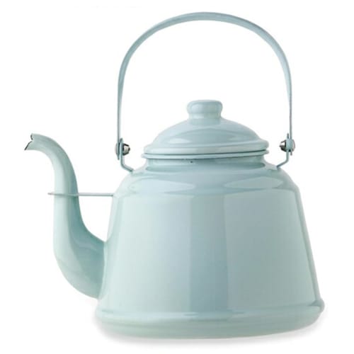 

Fireside Retro Enamel Kettle, Pastel Green, 41303