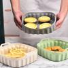 With Handle Oven Trays Square Air Fryer Mat Gifts Kitchen Baking Mold