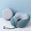Foam U-shaped Travel Pillows Storage Bags Sleeping Neck Pillow Neck Support Cushion  Airplanes