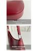 2025 Red Retro Versatile Bridal Shoulder & Crossbody Tote Bag