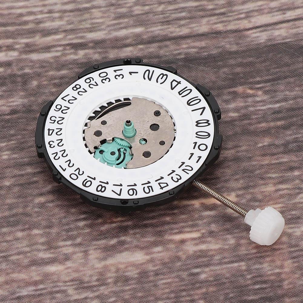 SL28 Three Hands Quartz Movement Date Watch Wristwatch Repair Accessory (Single Calendar)