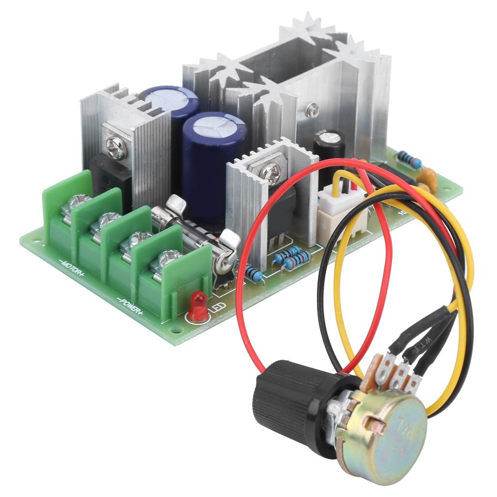 Motor Speed Control Module DC12V24V36V48V High Power Drive Board PWM 20A DC10-60V