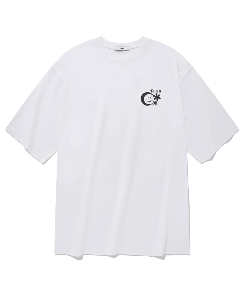FALLETT Moonlight Short Sleeve T-Shirt White