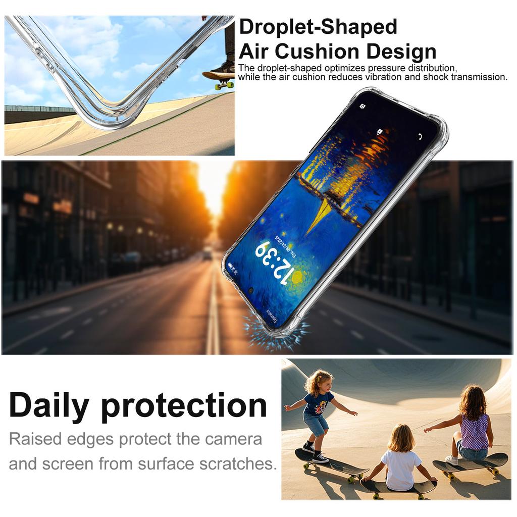 For TCL NXTPAPER 60 Ultra 5G Phone Case IMAK Shock-resistant Soft Case