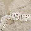 Coperte in mussola di cotone per neonato Coperta in nappa per neonato Copriletto trapuntato per neonato avvolgente in mussola di cotone