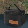 Sac de rangement pour épices de camping 9 pièces Sac conteneur portable pour condiments Poche intérieure en maille/latérale pour la cuisine maison Camping BBQ Voyage