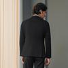 Septwolves Men's Wool Blend Knit Textured Lapel Suit Jacket
