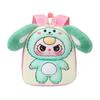 2025 Spring New Cute Cartoon Children Schoolbags Adorable Big Ears Plush Doll Kid's Backpack Ultra Light Kindergarten 3-6 Years Old Baby Girl Book Bag