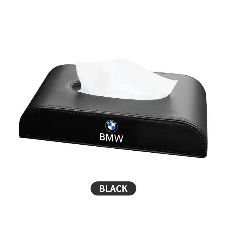 

E90 Car Leather Tissue Box For BMW 13 5 Series F20 F21 F22 E87 E88 E90 E60 G30 E84 F10 F30 M X1 X3 X4 GT Auto Interior Accessor