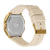 Authorized Ice-watch Watch, Men's and Women's, 022732, ICE Digit Retro, Metal, Gold, Mirror, Almond Skin, Small, 32mm, Digital