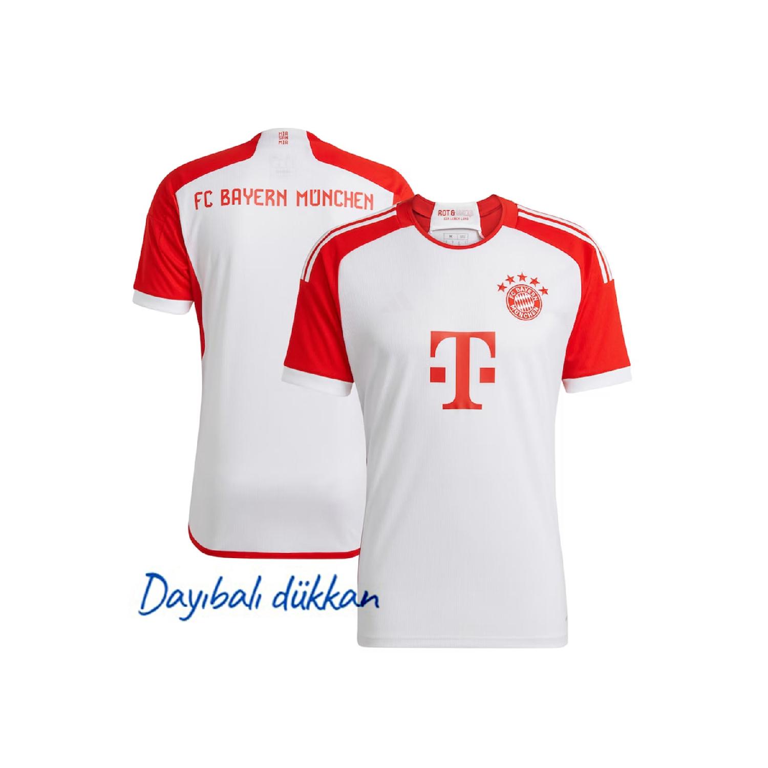 

Домашняя майка Daybal Bayern Мюнхен 2023/2024 Red White No Name