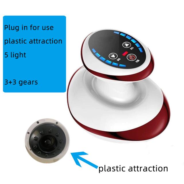 

Электрический вакуумный баночный массажер, антицеллюлитная терапия, беспроводной гуаша, скребок, сжигатель жира, присоски для похудения