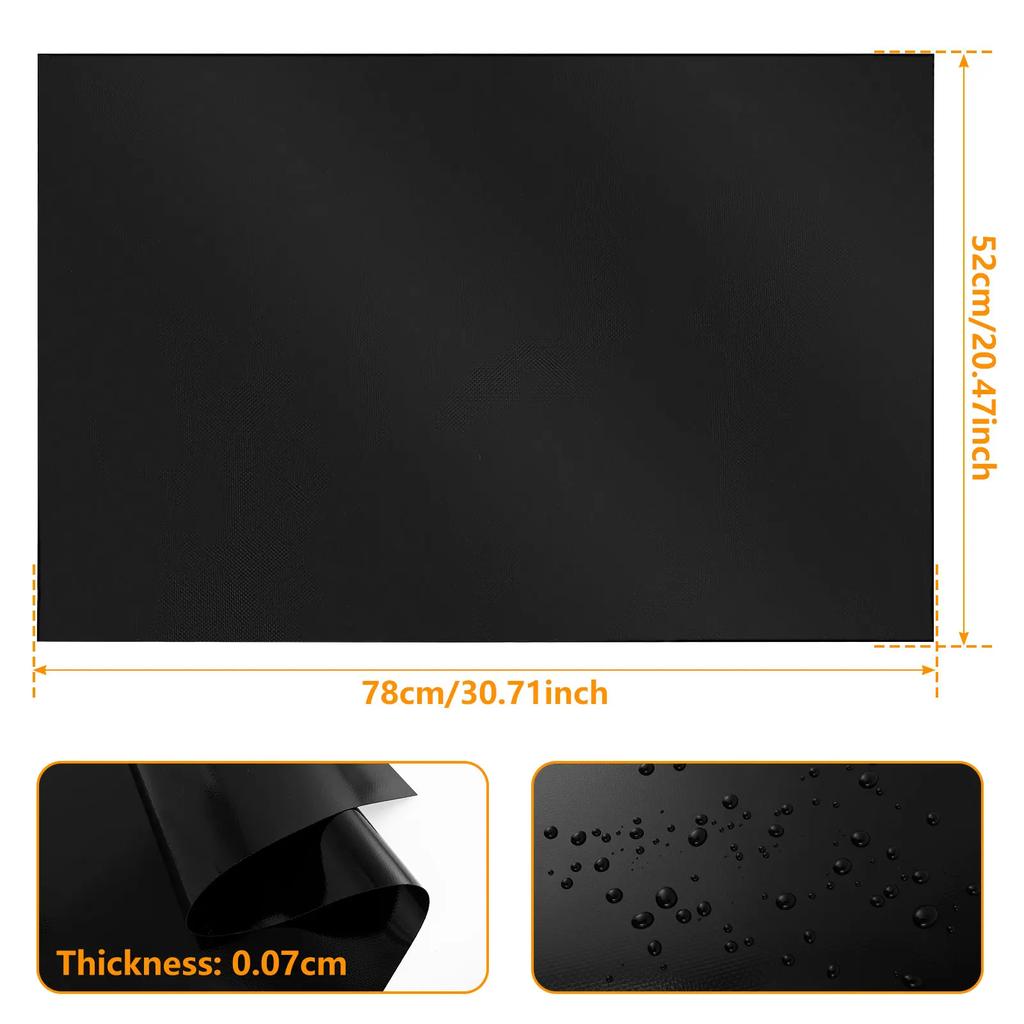 Silicone Electric Stove Top Cover 220°C Heat Resistant Glass Stove Top Protector Protective Stove Top Covers for Electric Stove