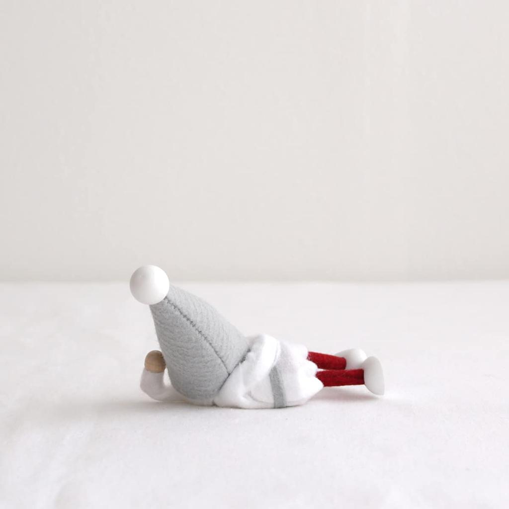 Nordica Nisse Christmas Wooden Santa Silent Night Doll, Resting,