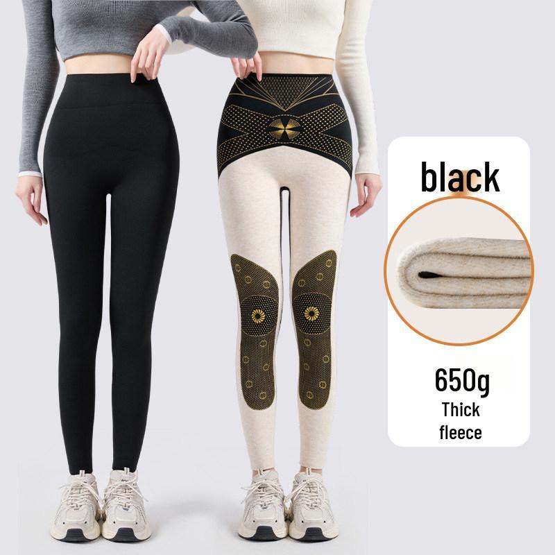 Northeast Cold-Resistant Thickened Yoga Pants - High Elasticity, Warm, Non-Bulky, Tight Fit (Winter 2025)