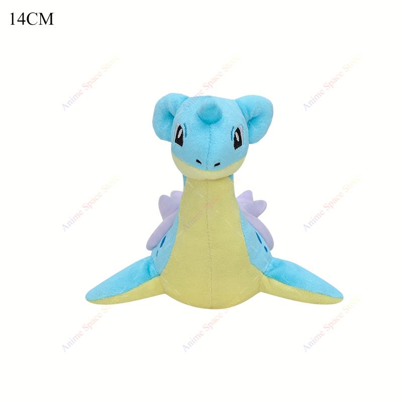 Wooper Plush Toys Cute Anime Plushie Scizor Nidoran Mimikyu Lapras Garchomp Litten Bidoof Ho-Oh Stuffed Kids Xmas Dolls