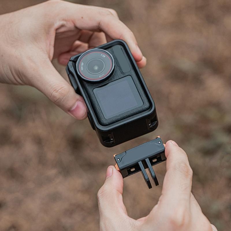 Magnetic Quick Release Mount Adapter Multifunctional for Action 5Pro and For Action 4/3/2 Cameras Mounting Solution