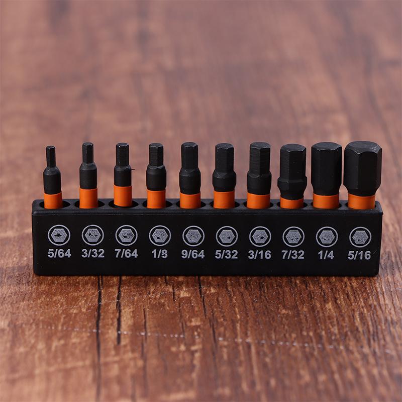 21/10 szt. Zestaw wierteł udarowych do metalu Star Stal S2 Główka sześciokątna Uchwyt magnetyczny Uchwyt na bity wkrętakowe Klucz Narzędzia do wiertarki elektrycznej