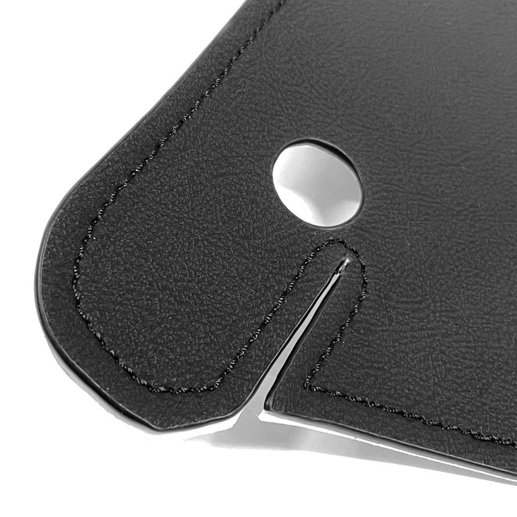CGP Kick Guard Panel, PU Leather, for S700 Series Atrai and Hijet Cargo, S700V/S710V, HN12-D4602BK