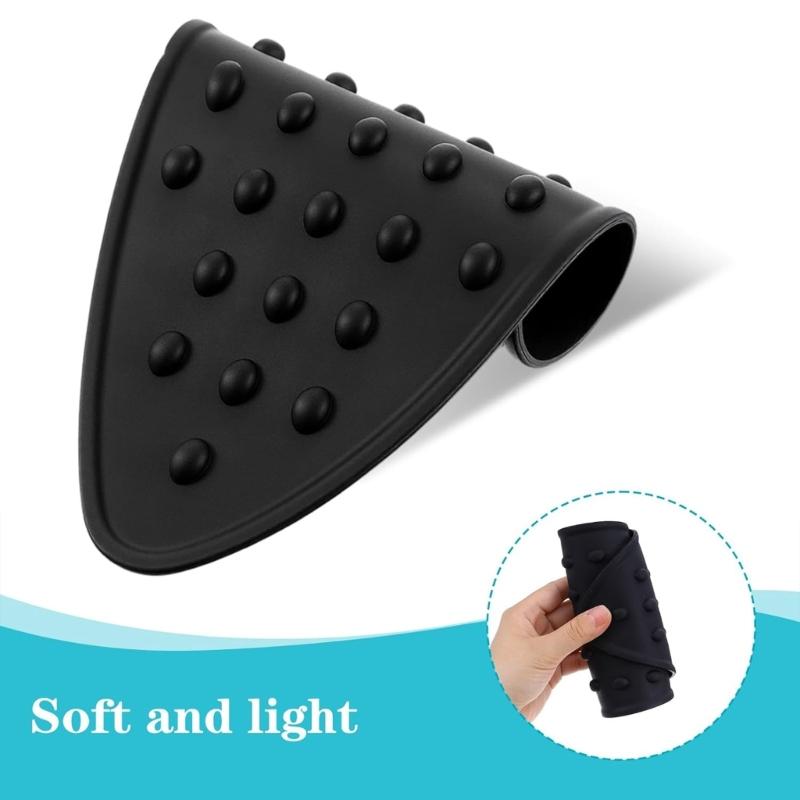 Set of 2 Portable Foldable Silicone Ironing Mat Nonslip Surfaces Heat Resistant Mat Suitable for Travel and Home Use