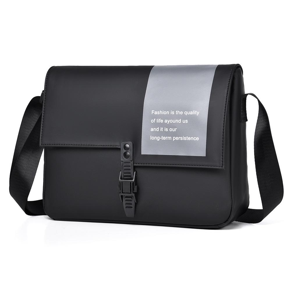 

Men s Cross-Border Minimalist Korean-Style Large Capacity Crossbody Messenger Bag