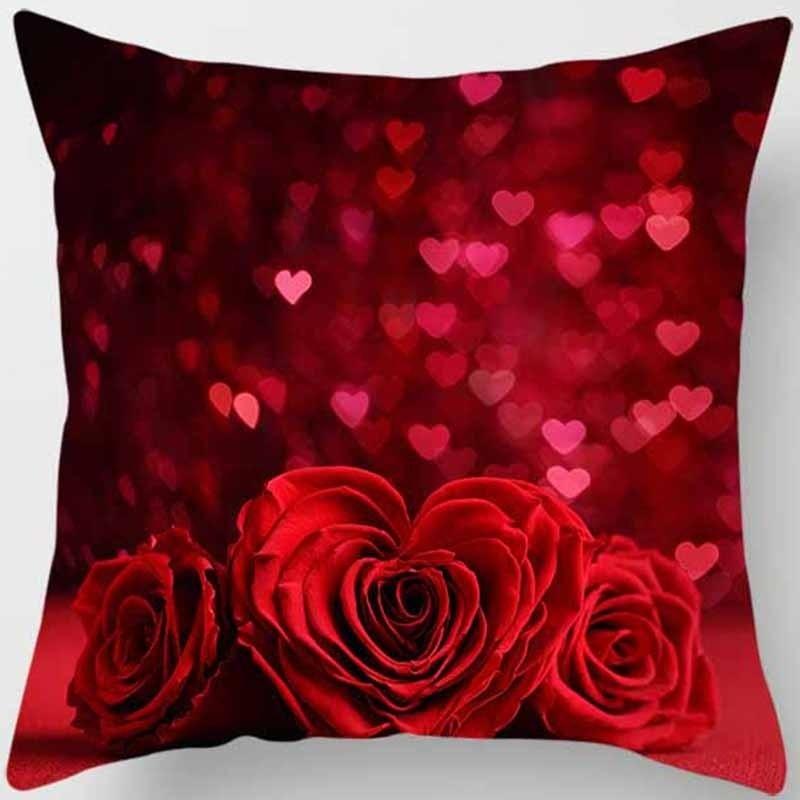 Love Warm Clothes Printed Pillowcase Home Decoration Office Supplies Car Seat Cushion