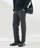 CHASECULT Men'S Tapered Side Banding Slacks-Dark2211B0L