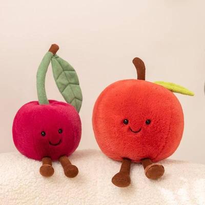 Adorable Latest Fun and Delicious Cherry Fruit Doll Kawaii Stuffed Plush Toy Doll Cartoon Anime Cute Kid Xmas Gi