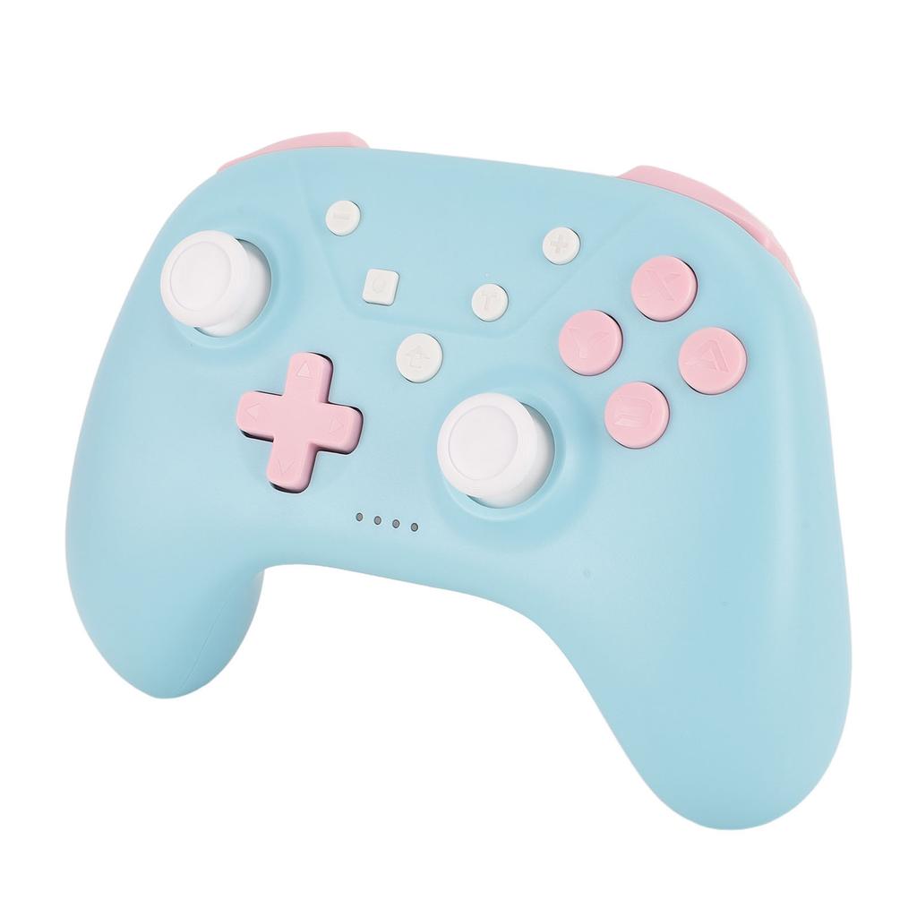 Controlador de Jogo Giroscópio de 6 Eixos Embutido Motor Assimétrico Suporta Função de Rajada Função de Despertar com Um Botão Gamepad Sem Fio