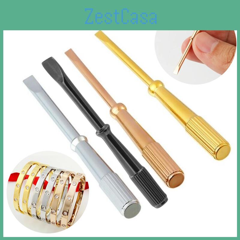 Screwdriver Portable Bracelet Bracelet Repair Screwdriver Tool 3 Steel Colors
