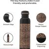 Copper Water Bottle 1 Litre | Water Bottle for Office | Water Bottle for Kids | 100% Pure Copper Insulation Wide Mouth with Ergonomic Design