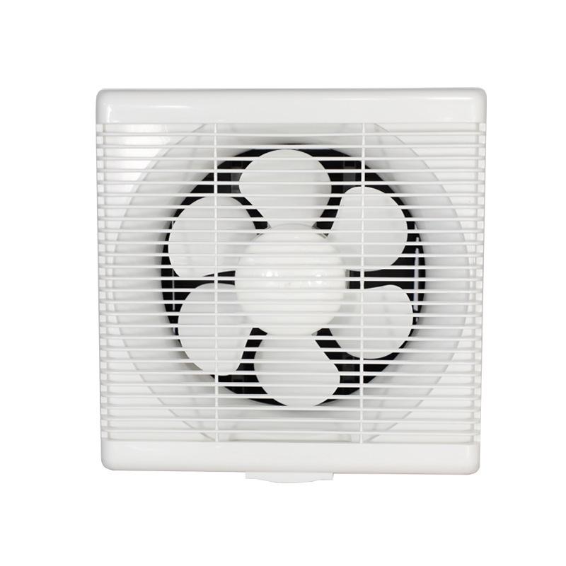 Louvre Silent Ventilation Fan: Kitchen Oil & Bathroom Exhaust Wall/Window Mount