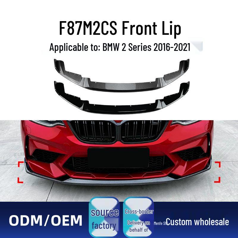 BMW Series Front Splitter Lip Kit - Cross-Border Modification Spoiler