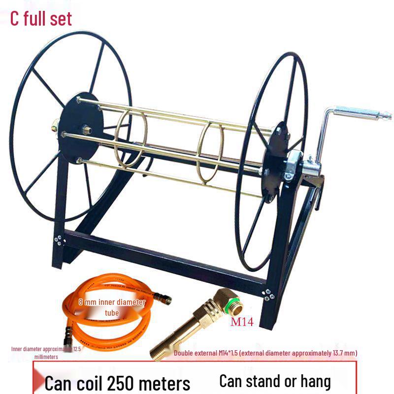 Opbergrol voor Landbouwspuit Slang en Pijp