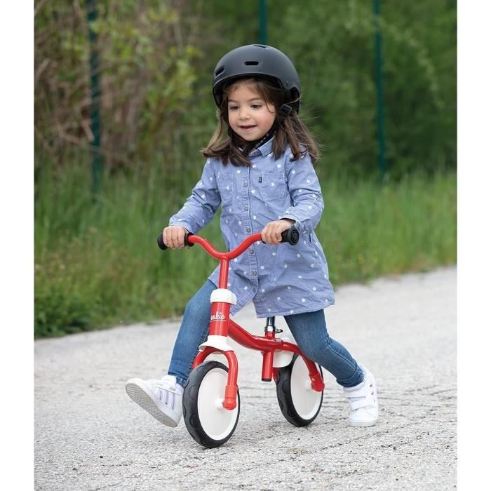 Laufrad - Smoby - Rookie - Leicht aus Metall - Ergonomischer Sattel - Leise Räder