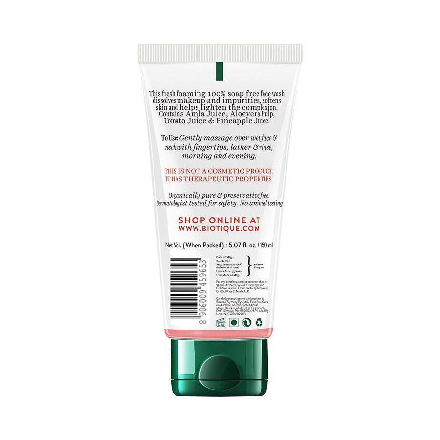 Fruchtreiniger: Hautaufhellung (150 ml), Fruit Brightening Face Wash Biotique
