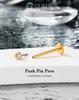 OUFER Body Piercing Body Piercing Nose Bar Titanium 20G Lip Labret Stud Bar Threadless Robe Piercing Push-in 5681012mm Trague Helix Conch Piercing