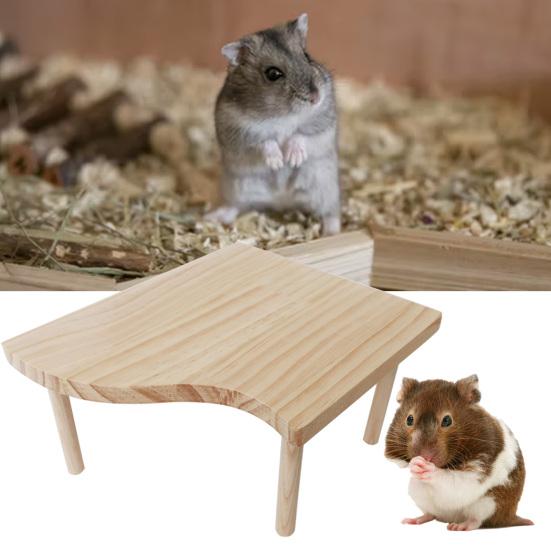 Buy Safe Hamster Toy Bite Resistant Guinea Pig Platform Climbing at ... - Hamster Climbing Gear Treated Safe