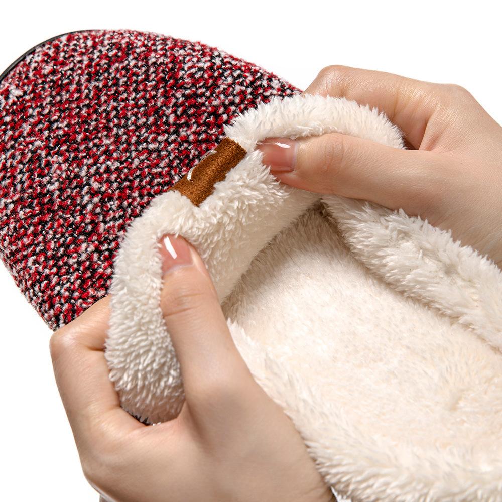 Damen Winterschuhe Warme Hausschuhe Zuhause Indoor Baumwollhausschuhe